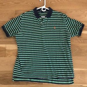 Striped polo